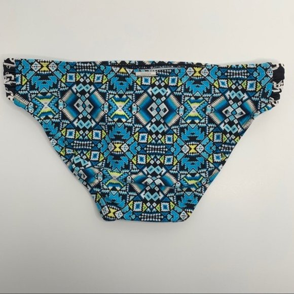 Laundry Patterned Hipster Bikini Bottom Size S - Picture 7 of 9